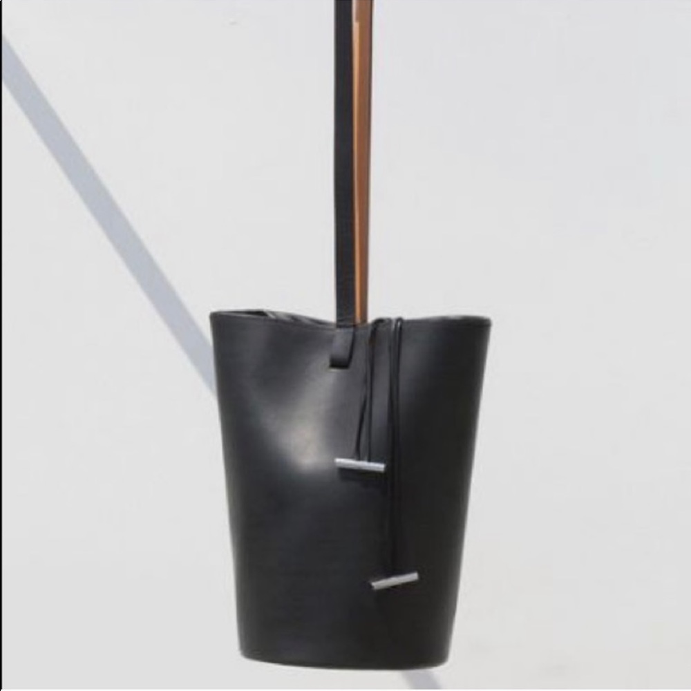 Building Block Basket Bag, Black